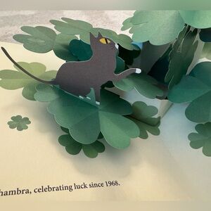 Van Cleef & Arpels Alhambra 3D Pop Up Greeting Card